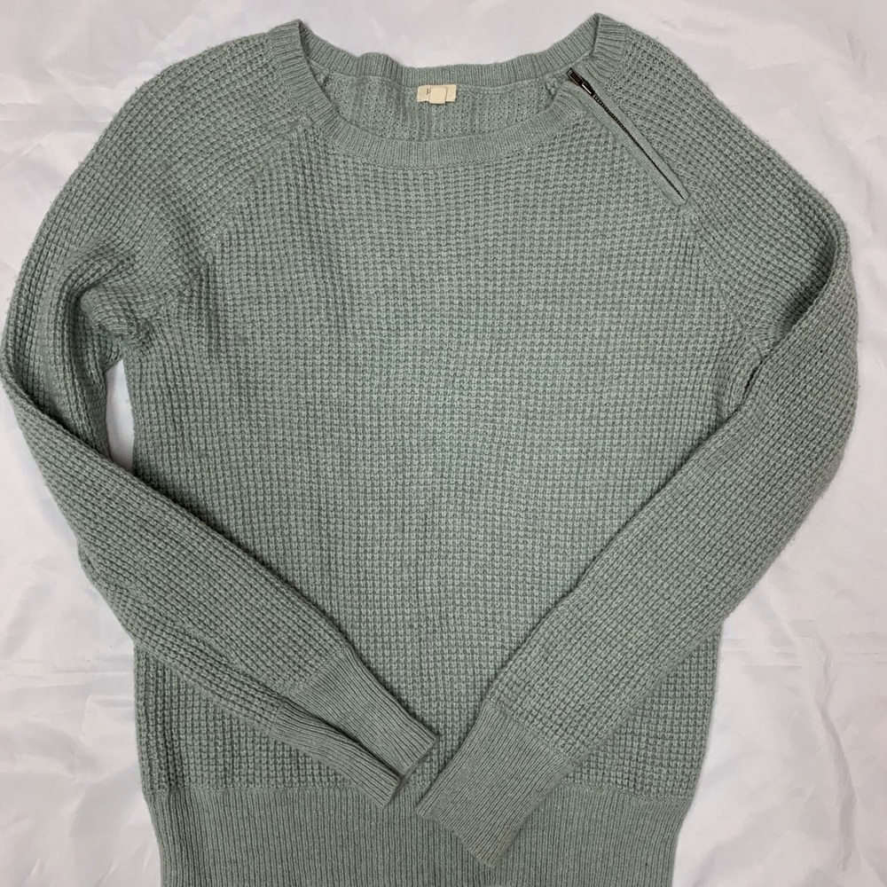 J. Crew zip collar pullover sweater